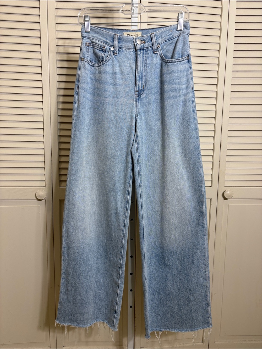 Madewell Superwide-Leg Jeans in Ahern Wash Airy Denim Edition Size 25